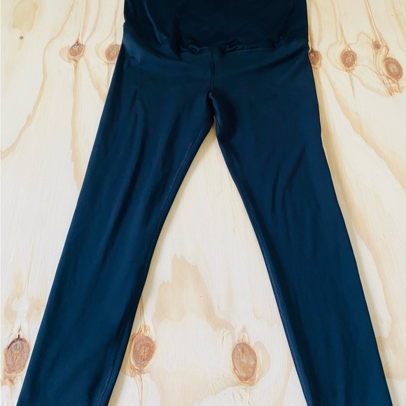 Isabel Maternity Active Leggings size XL- Crossover Panel/Black - Picture 4 of 8